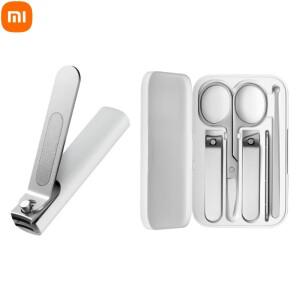 Xiaomi Mijia 손톱깎이 스테인레스 스틸 안티 스플래시 커버 트리머 페디큐어 도구 휴대용 전문 여행 위생