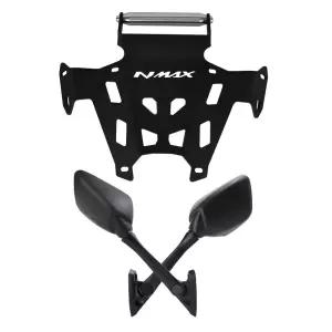 야마하 NMAX 백미러 브라켓 미러킷 25 26연식 휴대폰 거치대 브라켓 멀티바 튜닝 용품