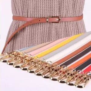 여성 가죽 원피스벨트 슬림벨트 얇은벨트 니트벨트 WF3EC72