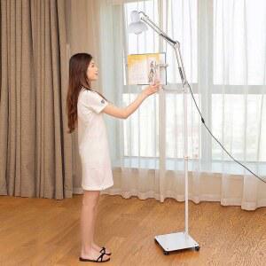 스탠딩 독서대 각도조절 리딩 거치대 받침대 화이트 책보기 독서선반 표준 우드 눕서대