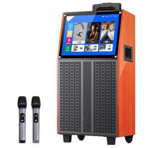 노래방 기계 가정용 뮤직박스 60w 노래방부스 세트 시스템 노래방기계 소형 버전 뮤직