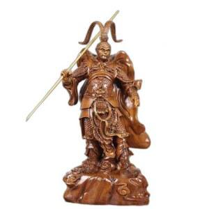 원목손오공 제천대성 피규어 51cm) 모형 높이 나무 (길이 25cm 장식품 조각품