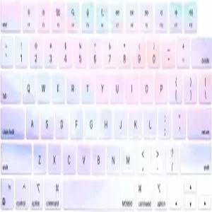 MOSISO 키보드 커버 스킨 맥북 에어 15인치 M3 A311 M2 A2941 /에어 13.6 A2681 /프로 14인치/16 M4 M1