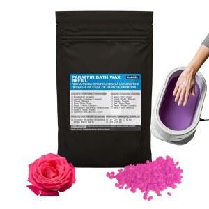 카멜 파라핀 배스 왁스 리필, 핑크(5파운드), 로즈 향 비드, 손과 발용
