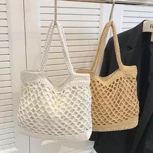 /어반백 여성니트백 니트 토트백 네트 뜨개 가방URB_W022