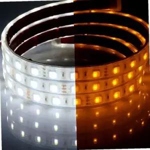 12V 차량용 2WAY LED바 일반타입 흰띠 260cm 모듈포함