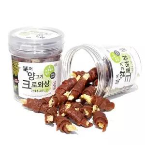 북어 강아지 200g 크로와상 양고기 수제간식 반려견 애견영양간식