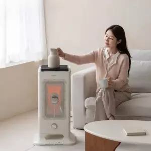 [무케렌시아][무케] 고요아 전기히터 오방 난로 가정용 사무실 원룸 저소음 난방기 스토브