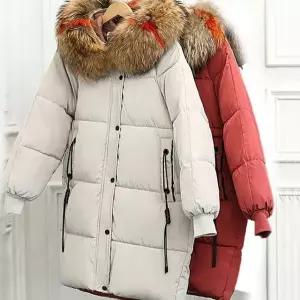 [하프클럽/알티피아](CESS) 2041 번개털 패딩자켓 2 퍼 집업 파카 야상 봄