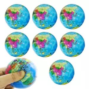 아가플러스 말랑 한글판 지구 스펀지볼 8개 세트