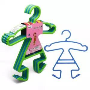 공주 어린이옷걸이 5P 아기옷걸이 유아 키즈 옷걸이