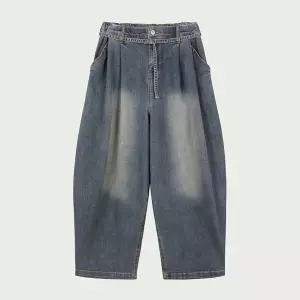 행텐틴즈 여아 프론트 턱 스냅 와이드 데님팬츠_281(14560-155-207-10)