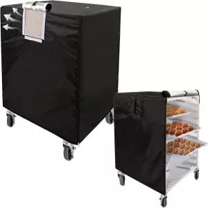 팬 랙 커버 분 시트 스피드 피자 베이킹 고밀도 지퍼 보관 방수 방진 보호 카트 선반 레스토랑 팬트리