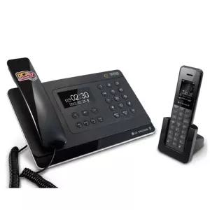 지앤텔 GT-8506 컬러LCD 유무선전화기/블랙고급컬러