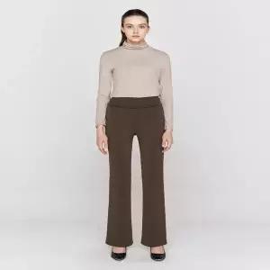 지오다노티셔츠 스판 터틀넥 여성 긴팔 폴라티 325921