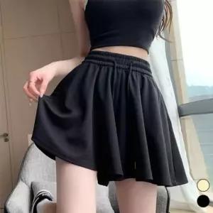 [라일리여성의류] Rly 와이드핏 치마바지이지 하프바지