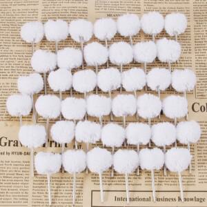 100 개/가방 연마 공 2.35mm 생크 직경 메탈 시계 보석 표면 폴리 셔 전문 DIY 도구