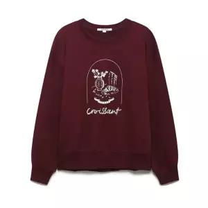 [롯데백화점]나이스클랍 그래픽 반넥 맨투맨 N254PWT917D