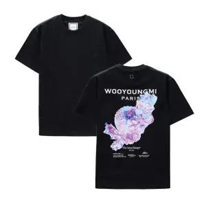 우영미 백로고 남성 반팔티셔츠 W251TS05708B