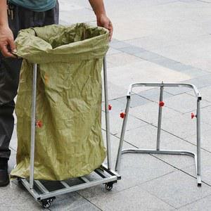 마대 걸이 캔버스 마대거치대 호텔 접이식 스텐 물류 1톤 가방 분리수거함 대형 고정형