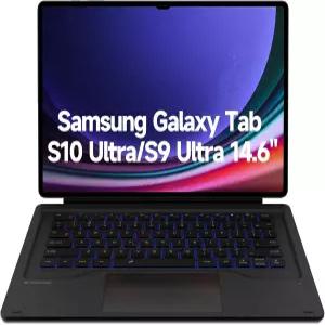 삼성 갤럭시 탭 S10 울트라/ S9 울트라용 덱스너 키보드 케이스 14.6인치 마그네틱 탈착식 책 커버 스타일
