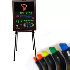 [알티피아]알루미늄 블랙 보드 칠판 세트 스탠드 블랙 보드 입간판 메뉴판