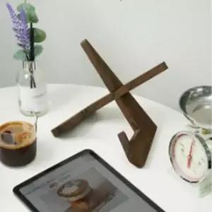 단단한 원목 우드 책 서재 거치대 독서대