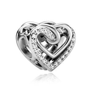 판도라 799270C01 스파클링 인트와인드 하트 참