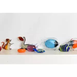 유리공예 물고기 인테리어 잉어 장식품 모빌 투명