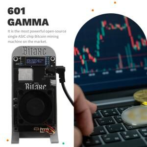 비트코인 채굴 장비 Bitaxe Gamma 601 Solo 1.2TH/S 광부 BM1370 ASIC 칩 Antminer S21 Pro 18-22W AU 플