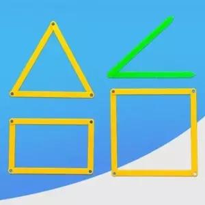 초등 각도의 이해 자석 도형자