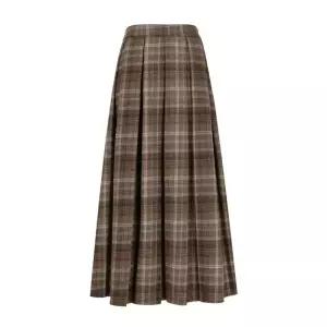 [롯데백화점]SOUP 백 하프 밴딩 플리티드 롱 스커트 SC1SRJ1