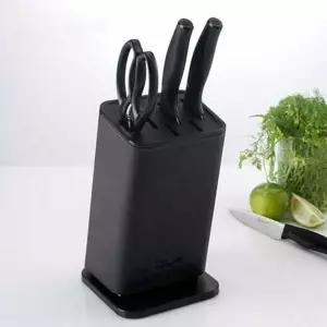 도루코 KJF084Z6 마이셰프 칼블럭 세트 부엌칼 칼꽂이 칼집