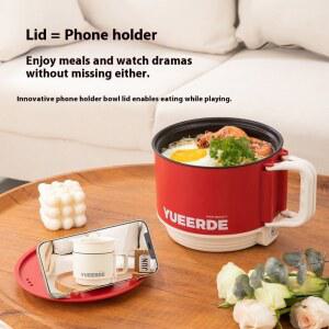 휴대용 전기 가열 덮개 5L 다용도 즉석 라면용 조리기 자동 냄비 조절 빠른 온도