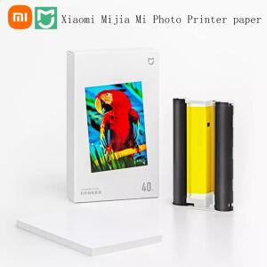 Xiaomi Mijia Mi 포토 프린터/Xiaomi 프린터 1S 용 기존 6 인치 사진 인쇄 용지