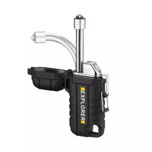 방수 랜턴 기능 전기라이터 USB 라이터 선물