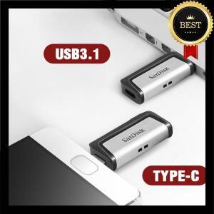 SanDisk SDDDC2 울트라 듀얼 드라이브 USB 타입-C 256GB OTG 플래시 펜 스틱 마이크로 C