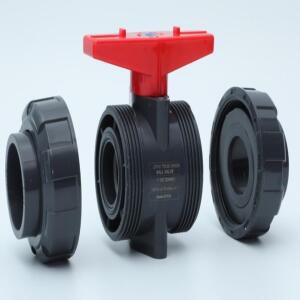 1pc 내부 Dia20mm 25mm 32mm 40mm 50mm PVC 볼 밸브 유니온 워터 파이프 커넥터 배관 호스 피팅 슬립 Shut