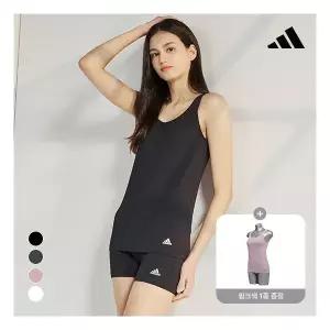[4+1][아디다스] 퍼포먼스 여성 소프트 에어립 데일리 브라탑 런닝형 4종+핑크1종추가