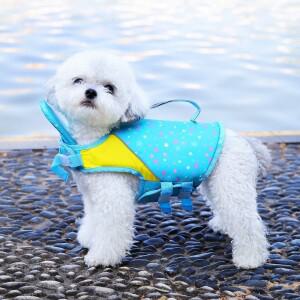 이동식 전면 플로트가 있는 개 구명 조끼 소형 수영을 위한 가능한 높은 부력