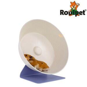 독일 로디펫 유레카 햄스터휠 러닝 노란색 마라톤 직배 핑크색 34 30cm