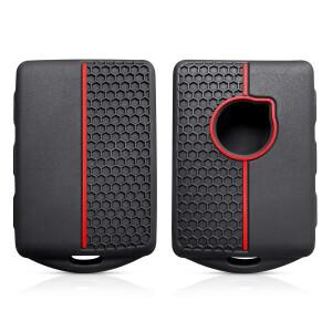 볼보 호환 Xc60 XC 60 S90 B5 V90  2 버튼 키 체인 자동차 액세서리 열쇠가없는 실리콘 케이스 커버 Fob