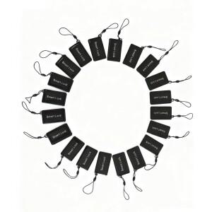 범용 13.56MHz 근접 RFID 스마트 카드 M1 IC 10/20/100개 세트 도어락 버스 엘리베이터 호텔 출입 통제용