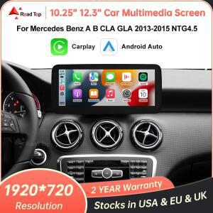 RoadTop 무선 CarPlay 안드로이드 자동차 멀티미디어 Linux 터치 스크린 메르세데스 벤츠 A B CLA GLA W176