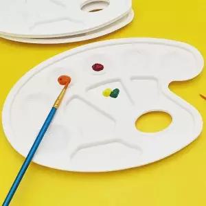 심플 미술 파레트 미술팔레트 미술파레트 팔레트 물감