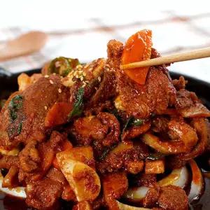 [토랑토랑] 매콤달콤 흑마늘 오리주물럭 200g x 10팩