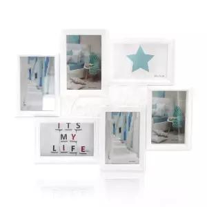 [꾸꾸까까]빅드림 6칸 액자 You앤me 인테리어 사진 프레임 액자 벽걸이형