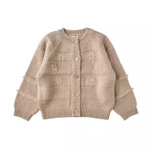 [롯데백화점]리틀그라운드 (BE)룰라비-플라워자수가디건(75C12-200-01)