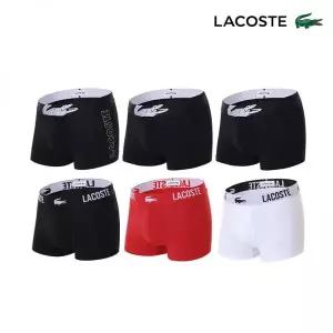 라코스테언더웨어 CJ 라코스테 프리미엄 코튼 핏 드로즈 6종 세트