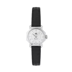 [신세계라이브쇼핑]로즈몽 RS79-03BK 앤틱 터치 로즈 여성 가죽 손목 시계